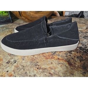 Staheekum Shoes Mens 10 Flipside Slip On Sneakers Black Suede Comfort 1554563
